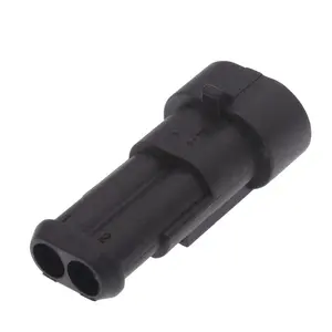 282104-1amp 1,5 series conector automático carcasa macho de 2 pines en stock