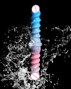 FAAK Hot 12.9 pouces Double face gode Flexible Double face Long gode pour <span class=keywords><strong>lesbienne</strong></span> Gay Lgbt Sex Toy - Product Image 6