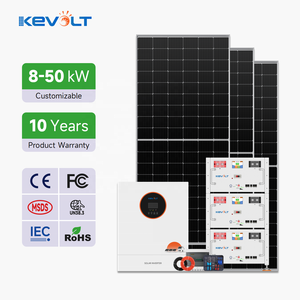 Hybrid Off Grid <b>Solar</b> <b>Power</b> System <b>Kit</b> 5kW 10kW 20kW 30kW <b>Solar</b> Panels With Battery <b>Solar</b> Energy System <b>Power</b> Station - Product Image 1