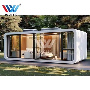 20ft 30ft di chuyển táo cabin nhà mô-đun prefab Ngôi nhà nhỏ container văn phòng Pod nhà di động - Product Image 1