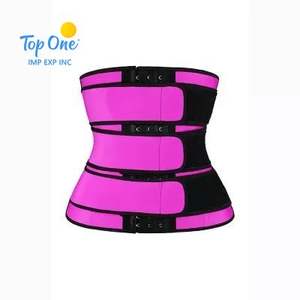Top OneOEM ODM neopreno cintura entrenador Wrap mujer doble cinturón compresión corsé faja moldeadora con correa para la barriga - Product Image 1