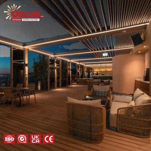 Gazebo de Aluminio <span class=keywords><strong>para</strong></span> Exteriores de 10x13 Pies con <span class=keywords><strong>Cortinas</strong></span> Laterales y Mosquitera <span class=keywords><strong>para</strong></span> Jardín, Patio, Terraza, Pérgola Retráctil - Product Image 1