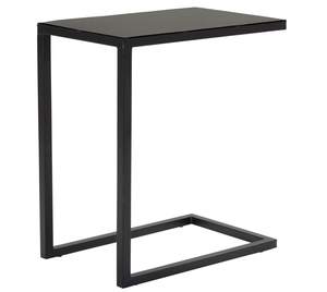 Elegant Design <strong>Black</strong> Metal Side <strong>Table</strong> Round <strong>Table</strong> Top <strong>Sofa</strong> <strong>Table</strong> for Living Room - Product Image 5