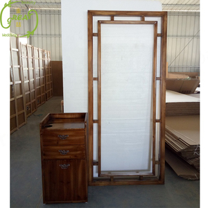 Espejo de Maquillaje Moderno de Vidrio Personalizado Profesional de Foshan, Espejo de Salón para Muebles de Peluquería - Product Image 2