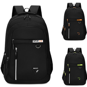 New Cross-Border Men's Backpack Oxford Cloth Large Capacity Burden-Reducing Business Backpack Men's Casual Student School <b>Bag</b> - Product Image 1