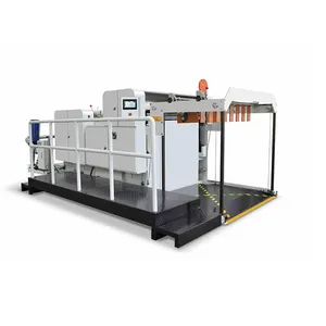 Máquina de corte transversal da folha de papel do empilhamento automático completo do modelo zhq