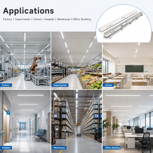 Lampada LED Tri-proof per Fabbriche e Magazzini 170lm/W IES <span class=keywords><strong>LDT</strong></span> Disponibile 100000h Garanzia 7 Anni IP65 IK08 CE CB RoHS 3CCT PC+PC CRI80 - Product Image 6