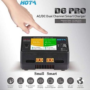 Chargeur Lipo HOTA D6 Pro AC200W DC650W 15A pour batteries LiHv, NiCd, NiMH, Lipo avec fonction d'équilibrage et chargement sans fil pour téléphone - Product Image 3
