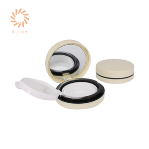 Étui cosmétique rond recyclable à coussin <span class=keywords><strong>d</strong></span>'<span class=keywords><strong>air</strong></span> avec couvercle à clapet, couleur et épaisseur personnalisables, emballage <span class=keywords><strong>vide</strong></span> avec col - Product Image 2