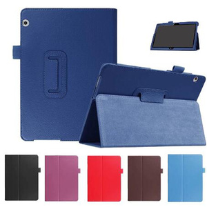 Étui pour tablette Huawei MediaPad T3 9.6 "T5 <span class=keywords><strong>10</strong></span> MatePad T8 V6 <span class=keywords><strong>10</strong></span>.4 T10 S <span class=keywords><strong>10</strong></span>.1 en cuir PU Smart Protector Flip Stand - Product Image 2