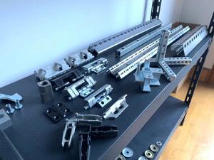 리탈 하이 퀄리티 전기 패널 스틸 프로파일 인클로저 9 폴드 프로파일 리탈 - Product Image 5