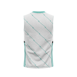 Gilet d'entraînement de football personnalisé HEALY, adapté pour un uniforme de football rétro sans manches en polyester à séchage rapide. - Product Image 2