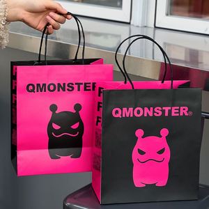 Customized Eco-Friendly Biodegradable Recyclable Shopping Paper Bag with Twisted Handle for <b>Toy</b> Gift Packaging - Product Image 5