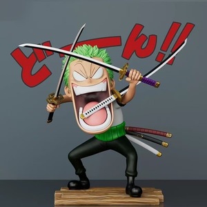 Figurines d'<span class=keywords><strong>action</strong></span> d'anime One Piece, poses amusantes, Luffy, Zoro, Sanji, décoration de bureau, <span class=keywords><strong>mini</strong></span> statues, modèle de collection pour les fans - Product Image 5