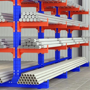 Sistema de almacén industrial de brazo ajustable Estante voladizo resistente de protección contra la corrosión de acero - Product Image 2