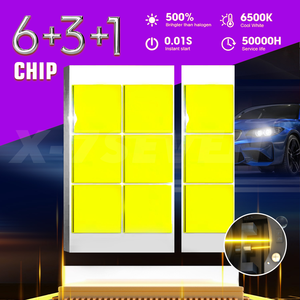 Lentille de projecteur Bi-LED X-7SEVEN Premium 3 pouces Système d'éclairage LED haute intensité pour la modification et la mise à niveau automobile - Product Image 6