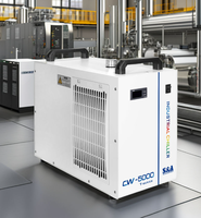 Refroidisseur d'eau industriel professionnel CW-5000, capacité de refroidissement de 800W pour le refroidissement des tubes laser CO2, 220V/110V