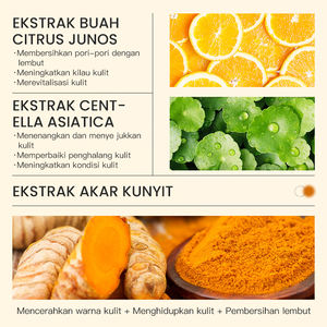 KORMESIC - Almohadillas de Algodón Exfoliantes y Limpiadoras de Cúrcuma, Certificadas por Bpom, 100 ml/50 Unidades, Suaves, Calmantes, Iluminadoras y Energizantes - Product Image 4