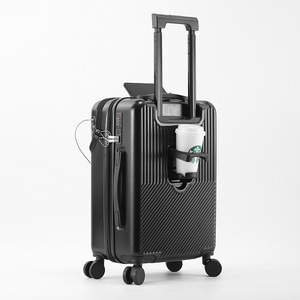 20 22 24 26 Inch Expandable Hardside Carry on Luggage With Front Compartment <strong>Lightweight</strong> Carry on <strong>Suitcase</strong> for Airplane - Product Image 2