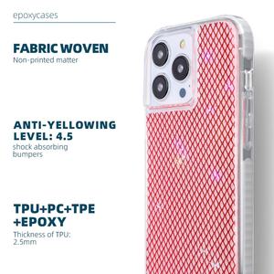 Funda Protectora para Teléfono, Impermeable, Tejido de Sarga, Algodón, para Apple, Funda de Tela Fina para iPhone 15 14 13 Pro Max - Product Image 5