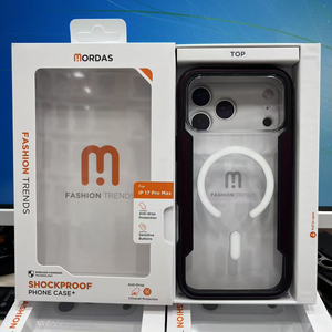 Custodia Magnetica Antiurto Mordas in Alluminio e PC Rigido con Design Astronauta per 18 Pro Max - Product Image 1