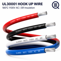 Câble en cuivre direct usine, vente en gros, UL30001, haute température, tension 1100V, câble isolé SR pour équipement électrique