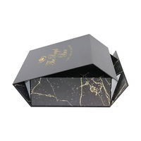 Emballage magnétique en carton personnalisé, boîte à cartes, boîtes en kraft premium avec séparateurs, boîte rigide premium pour 2 cartes de crédit