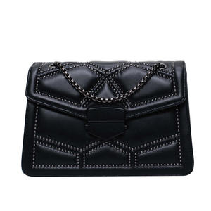 2026 New Women's Fashion Chain Belt <b>Bag</b> <b>Lock</b> Classic Shoulder <b>Bag</b> Women's Saddle <b>Bag</b> - Product Image 4