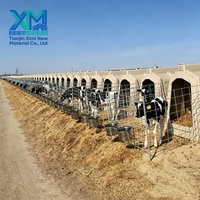 Abri extérieur individuel pour veau avec clôture, abri pour veau en PE, équipement d'élevage pour veau