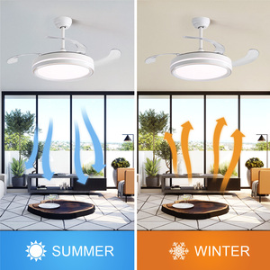 Ventilador de Techo Retráctil de 42 pulgadas con luz y control remoto - Product Image 5