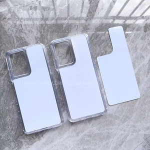 Trong suốt Armor TPU PC <span class=keywords><strong>3</strong></span> trong <span class=keywords><strong>1</strong></span> 2D thăng hoa khoảng trống trường hợp điện thoại trống tấm nhôm bìa cho ZTE V41 thông minh - Product Image 3