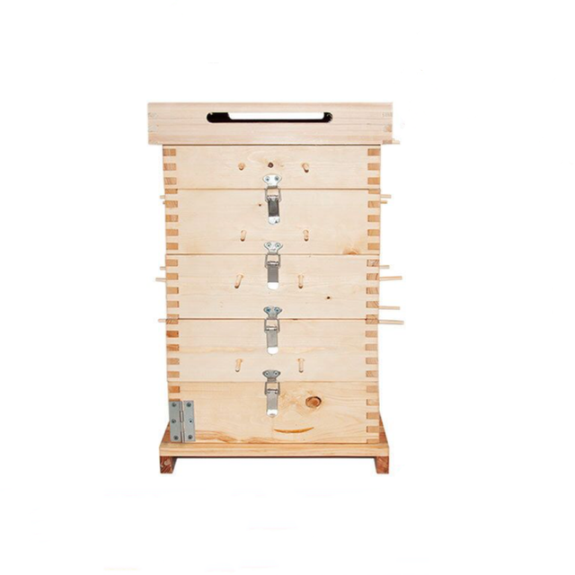 Automatic Wood Bee Hives Auto Frames Apiculture Beekeeping Equipment Tool Beehive Free Flowing Honey Nest Frame Nest Base Hive