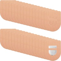 Capteur de glycémie, patch fixe, sonde de surveillance de la glycémie, compatible avec le glucomètre, bande adhésive pour capteur, patch de surveillance de la glycémie