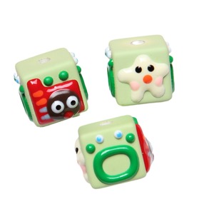 Nuove <span class=keywords><strong>Perline</strong></span> Acriliche Quadrate Semplici e Fresche per DIY, Colorate, per Catene del Telefono, Decorazioni per Auto, Accessori per <span class=keywords><strong>Braccialetti</strong></span> - Product Image 5