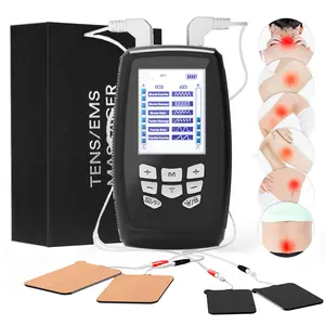 The New tens ems 12 working modes, including 6 EMS muscle training modes Massage Products neck massager