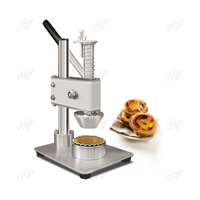 Machine professionnelle manuelle facile à utiliser pour la fabrication de mini-crustes de tarte espagnole et de coques de tartelettes aux œufs