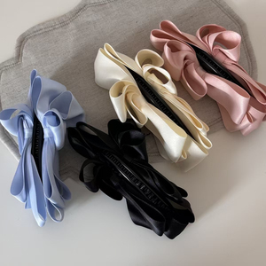 Pinza de Pelo con Lazo Grande Elegante de Lujo Ligero, Diseño de Nicho, Pinzas de Pelo Modernas para Mujer, Venta al por Mayor de Accesorios para el Cabello - Product Image 3