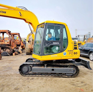 Mini excavatrice de KOMATSU PC60 6 tonnes heures de travail de pelle d'occasion basses PC110-8MO excavatrice utilisée par chenille hydraulique - Product Image 3