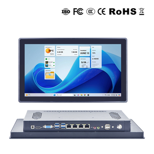 新型嵌入式/壁挂式工业触摸屏平板电脑 Linux/<span class=keywords><strong>android</strong></span> 一体机，带 DDR3/DDR4/DDR5 丰富 I/O 接口 - Product Image 1