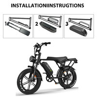 36V/48V/52V/72V/10Ah/12Ah/15Ah/16Ah/Hailong Pack de batterie de vélo électrique Hailong 4 broches 5pin Batterie de vélo électrique pour vélo électrique