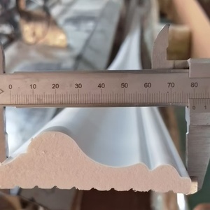 Лидер продаж, белый прайм-винил, ПВХ плинтус, литье плинтуса из МДФ, отделка и формование дверной рамы - Product Image 2