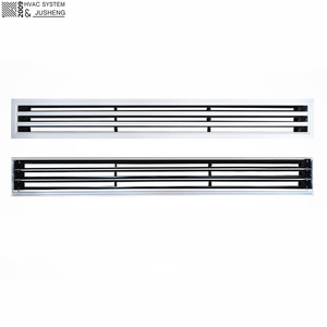 Алюминиевая прямоугольная потолочная решетка для вентиляции, 0 градусов - Product Image 4