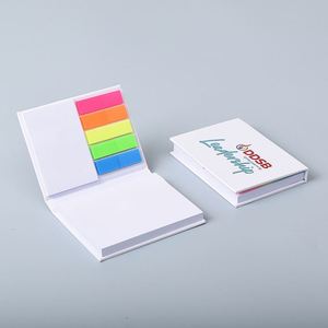 Set de Notas Adhesivas Personalizadas para Oficina, Papelería Corporativa Promocional, Bloc de Notas de Tapa Dura de 8x10.5cm - Product Image 1