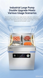 Machine <span class=keywords><strong>de</strong></span> mise sous vide industrielle électrique à <span class=keywords><strong>chambre</strong></span>, pour l'emballage <span class=keywords><strong>et</strong></span> la scellage <span class=keywords><strong>de</strong></span> sacs <span class=keywords><strong>de</strong></span> viande <span class=keywords><strong>et</strong></span> <span class=keywords><strong>de</strong></span> produits alimentaires commerciaux - Product Image 2