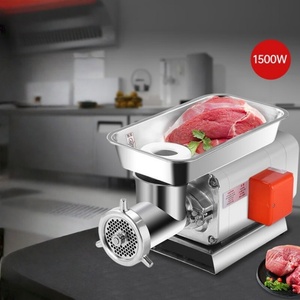 Hachoir <span class=keywords><strong>à</strong></span> <span class=keywords><strong>viande</strong></span> professionnel en acier inoxydable robuste, poussoir <span class=keywords><strong>à</strong></span> saucisses pour boucherie et broyeur de os de poulet - Product Image 2