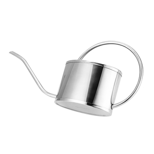 1.5 litres 1500ml 1.5l 46oz 0.32ga ferme jardinage pulvérisation en acier inoxydable grande longue buse arrosoir bouteille Pot tasse pot - Product Image 1