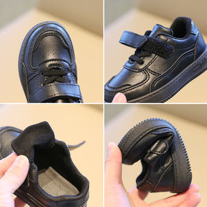 बेबी एंड किड्स का यूनिसेक्स कैजुअल वॉकिंग जूते सर्दियों और वसंत के लिए रबर मिडसोल और बकल स्ट्रैप के साथ - Product Image 2