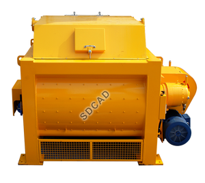 Industrial <strong>JS3000</strong> Double Shaft <strong>Concrete</strong> <strong>Mixer</strong> 3m3 Heavy Duty Equipment for Major Highway and Bridge Infrastructure - Product Image 1