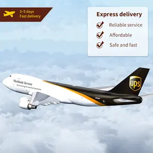 Agente de frete porta a porta UPS Express de frete aéreo de 3 a 5 dias, entrega rápida da China para a Alemanha, Ásia e Europa