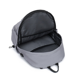 Private Label Men's Backpack 15 Inches Lightweight Large Capacity Travel Laptop Bag With Usb Charging Port - Product Image 1